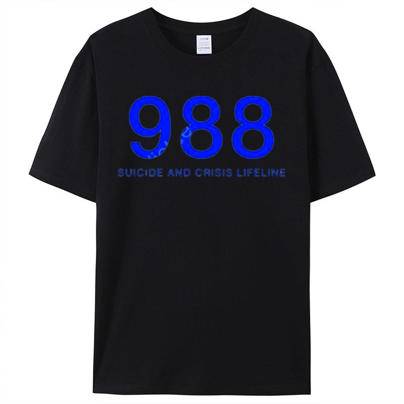 988 Suicide And Crisis Lifeline Shirts For Women Men