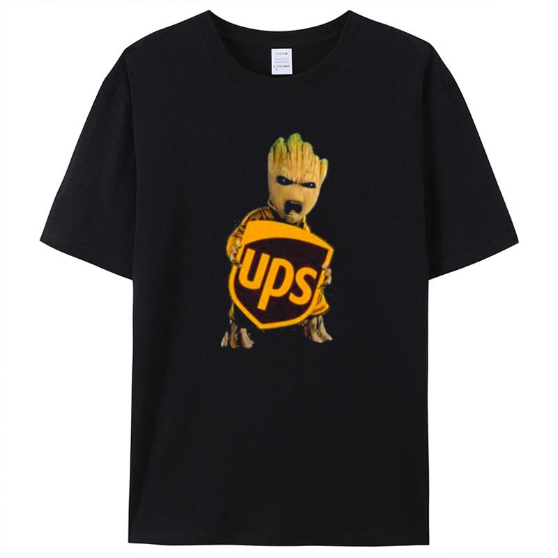 Baby Groot Angry Usp Logo Shirts For Women Men