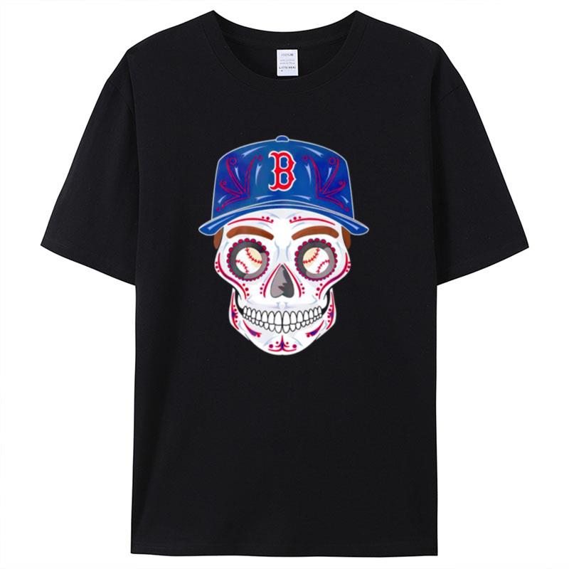 Boston Red Sox Sugar Skull Shirts For Women Men