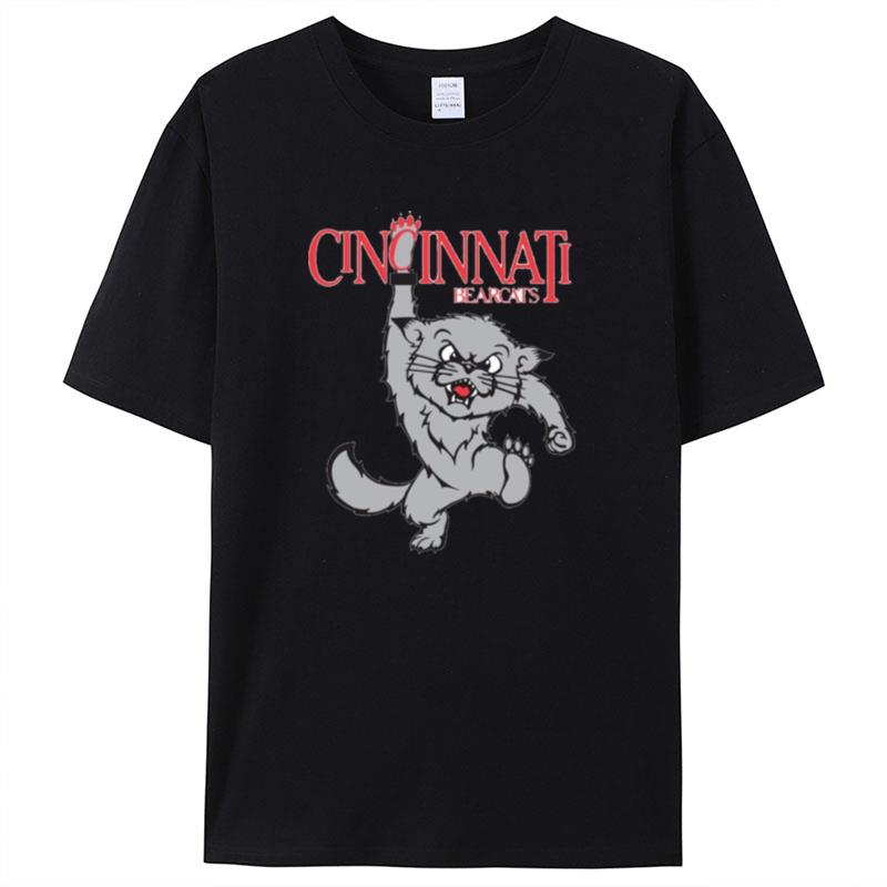 Cincinnati Bearcats 1990's Vault Logos Shirts For Women Men