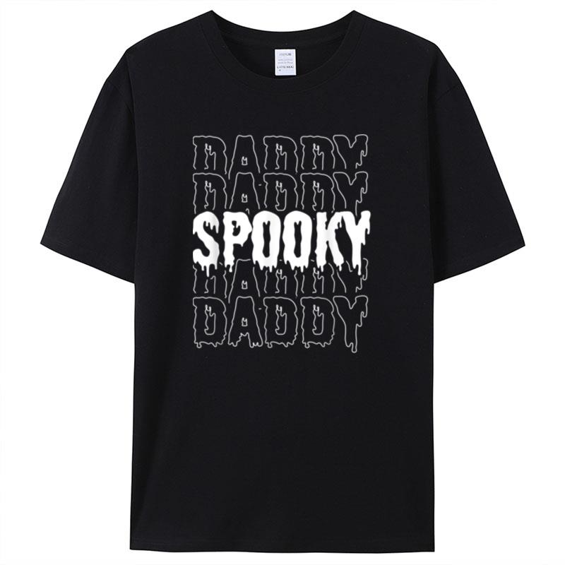 Daddy Spooky Vintage Halloween Costume Design For Father Shirts For Women Men