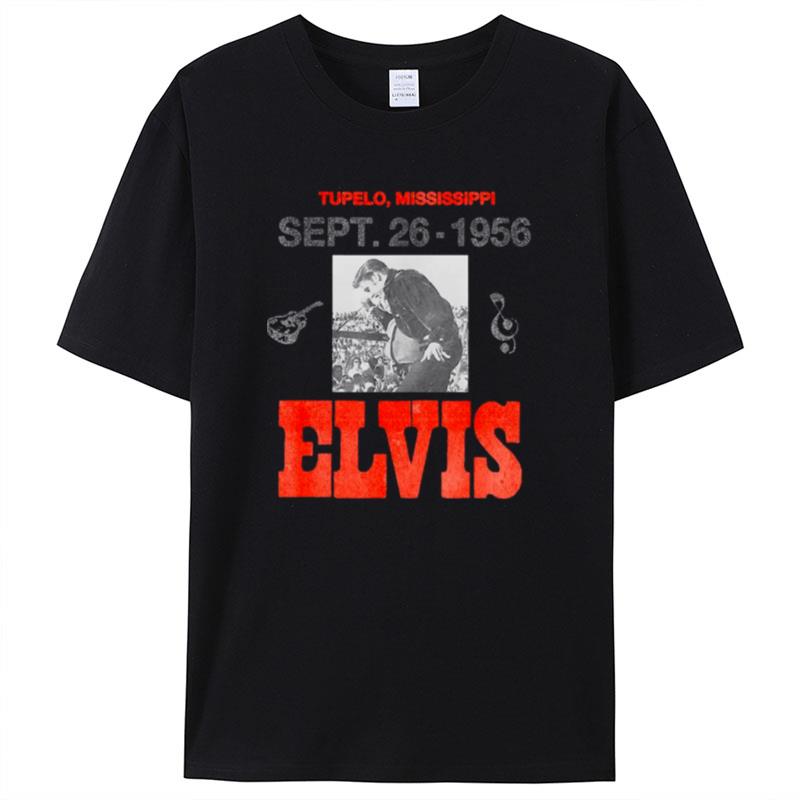 Elvis Presley 1956 Mississippi Concert Shirts For Women Men