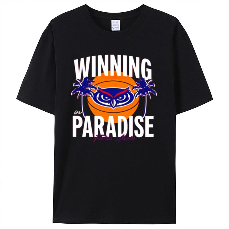 Fau Winning In Paradise Florida Atlantic Shirts For Women Men