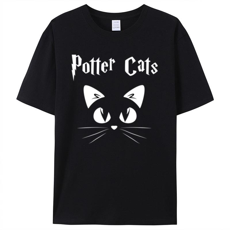 Funny Potter Cats Essential Shirts For Women Men