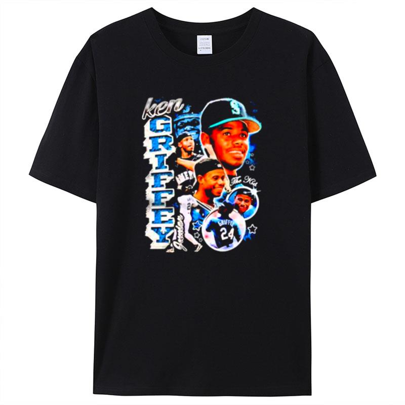 Ken Griffey Jr. Baseball Signature Shirts For Women Men