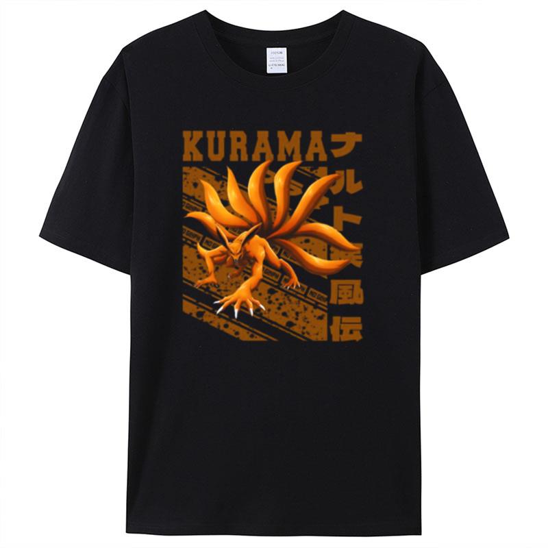 Kurama Fox Naruto Shippuden Shirts For Women Men