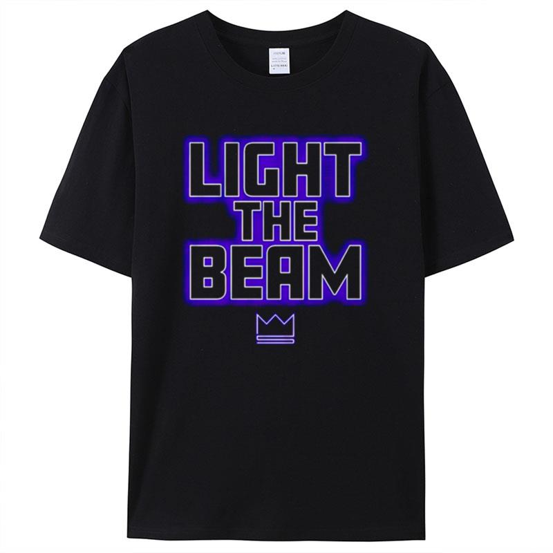 Light The Beam Sacramento Basketball Shirts For Women Men