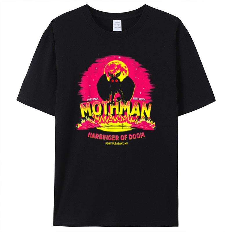 Mothman Harbinger Of Doom! Funny Cute Cryptid Creature Shirts For Women Men