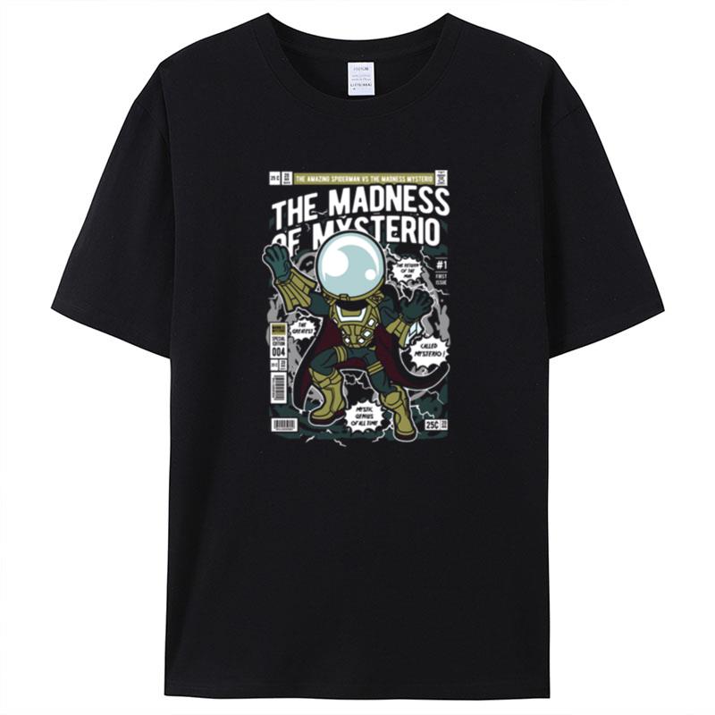 Mysterio Pop Art Cartoon Marvel Villain Shirts For Women Men