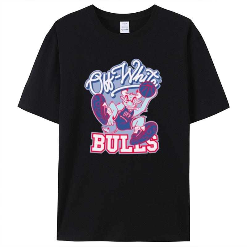Off White Chicago Bulls Basketball Shirts For Women Men