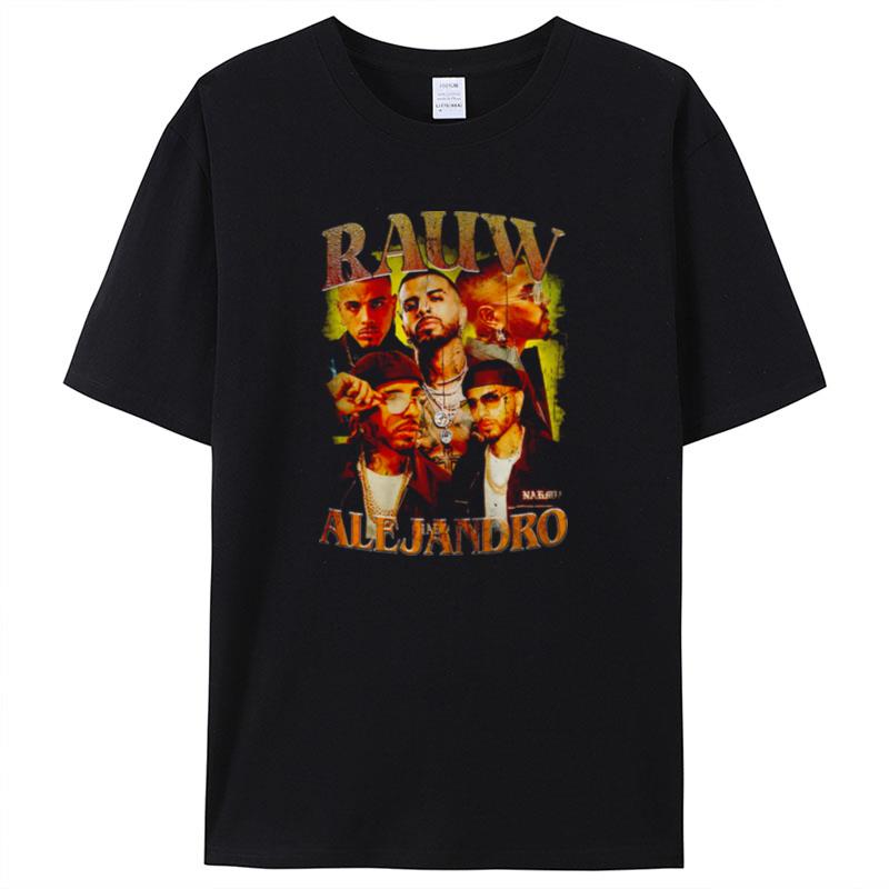 Puerto Rican Singer Rauw Alejandro Vintage 90's Raúl Alejandro Ocasio Ruiz Shirts For Women Men