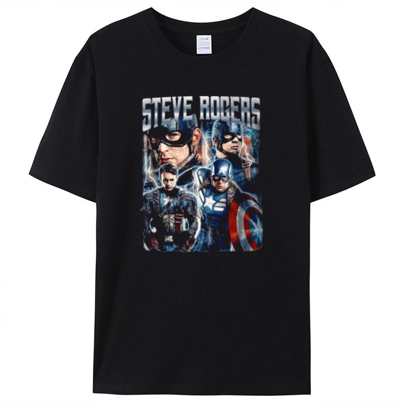 Steve Rogers Marvel Captain America Avengers Superhero Chris Evans Marvel Shirts For Women Men