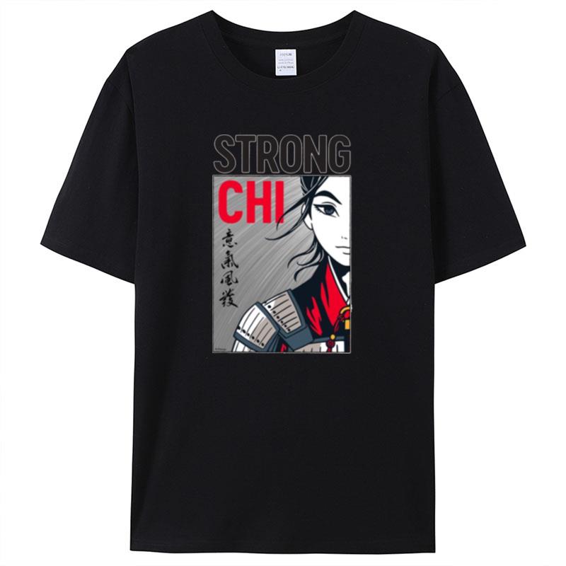 Strong Chi Illustration Mulan Shirts For Women Men