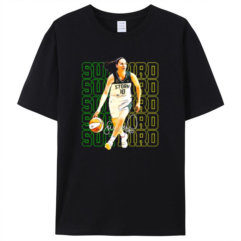 Sue Bird Legend Basketball Signature Vintage Retro 80S Shirts For Women Men