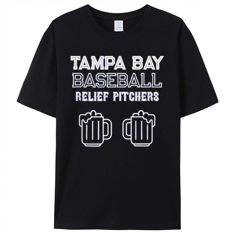 Tampa Bay Florida Baseball Relief Pitchers Beer Shirts For Women Men