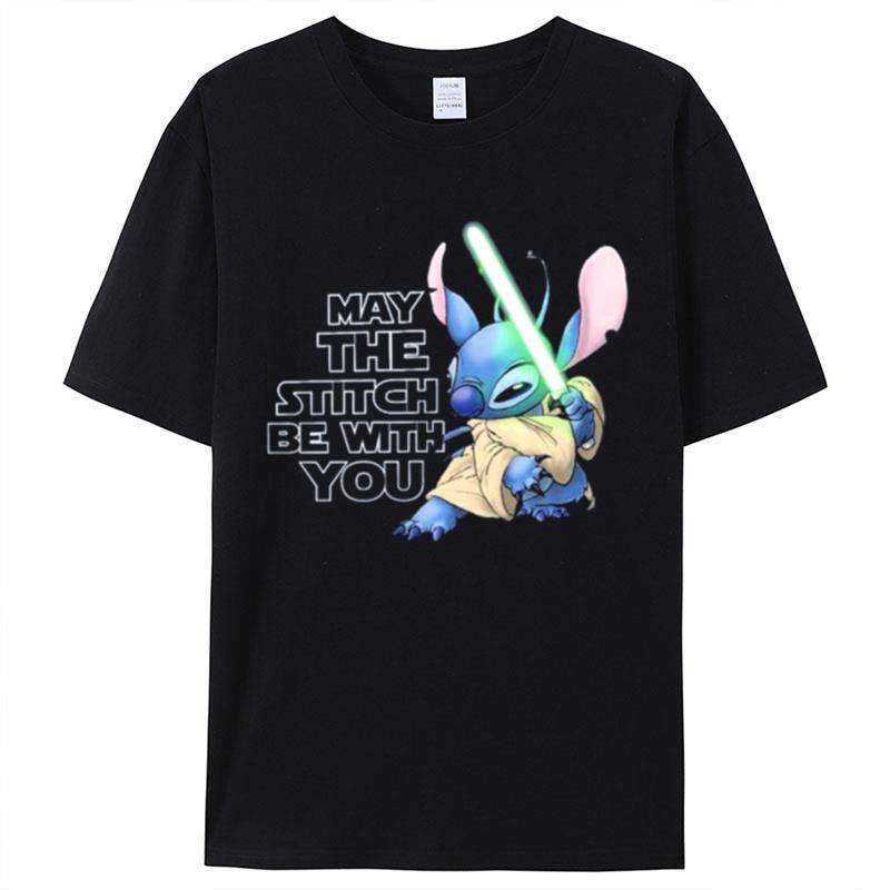 The Stitch Be With You Lilo And Stitch Star Wars Shirts For Women Men