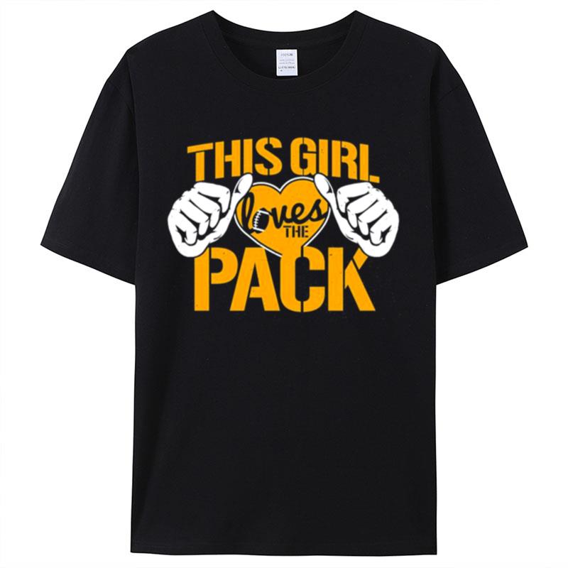 This Girl Loves The Pack Green Bay Packers Retro Shirts For Women Men