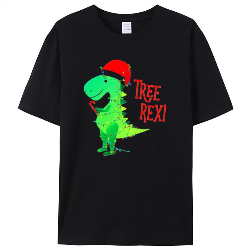 Tree Rex Rapunzel Tangled Christmas Shirts For Women Men