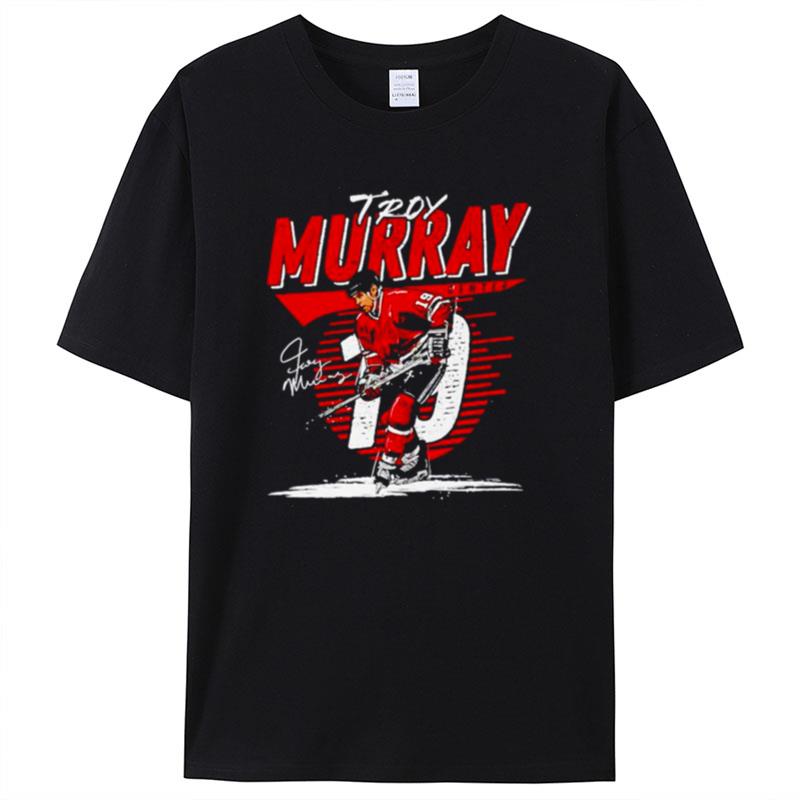 Troy Murray Chicago Blackhawks Comet Signature Shirts For Women Men