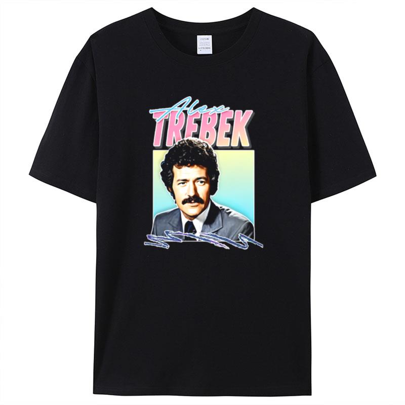 Vintage Alex Trebek Legend Never Die Shirts For Women Men