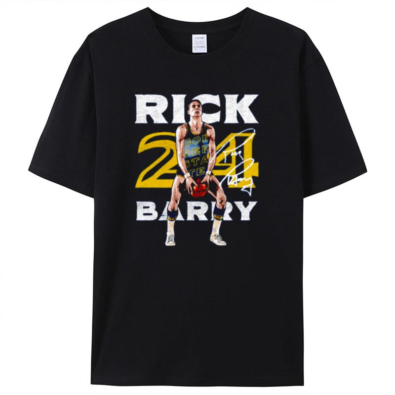 Birurik Basketball 24 Rick Barry Shirts For Women Men