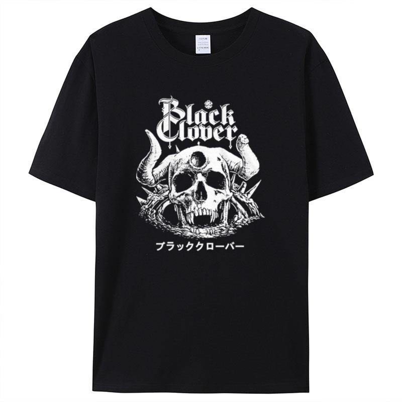 Black Clover Demon Skull Shirts For Women Men