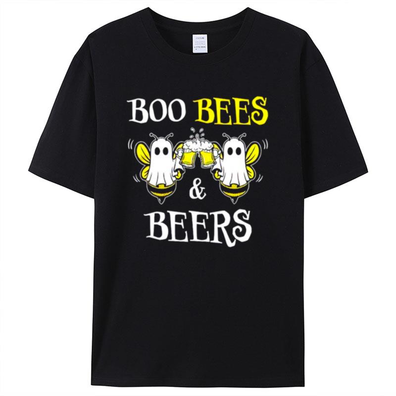Boo Bees And Beers Halloween Shirts For Women Men