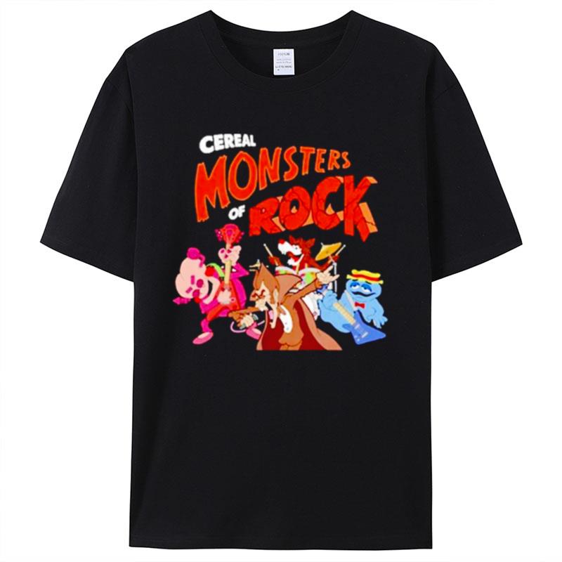 Cereal Monsters Rock Shirts For Women Men