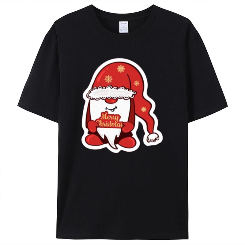 Chibi Gnome Merry Christmas Shirts For Women Men