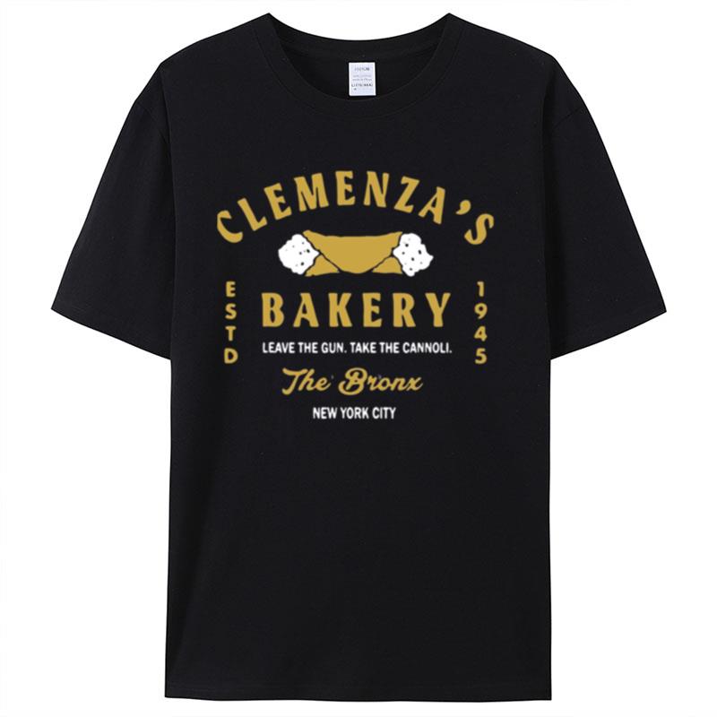 Clemenzas Bakery The Bronz New York City Est 1945 Shirts For Women Men