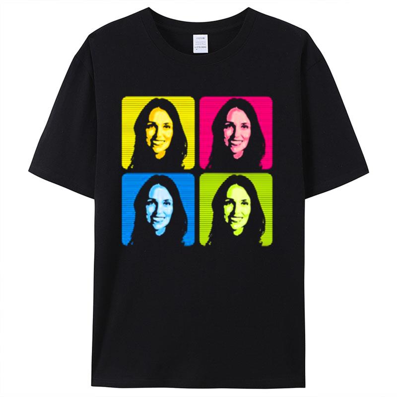 Colored Design Jacinda Ardern New Zealand Shirts For Women Men