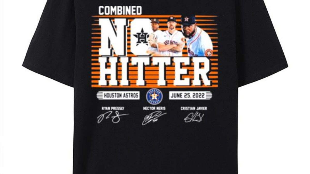 Combined No Hitter Houston Astros Shirts For Women Men - royalteeking