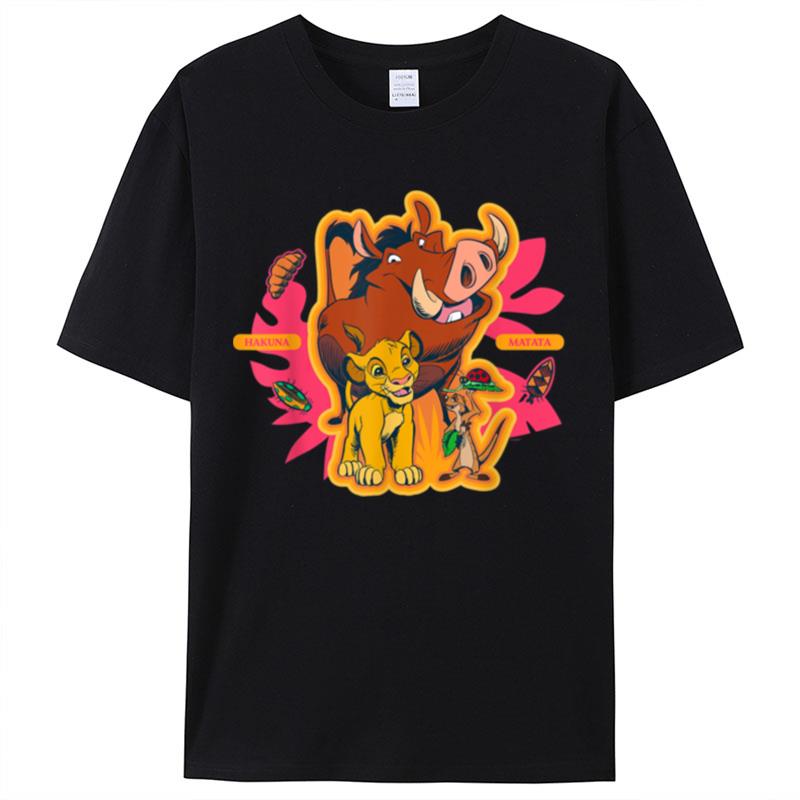 Disney The Lion King Simba Timon Pumbaa Hakuna Matata Shirts For Women Men