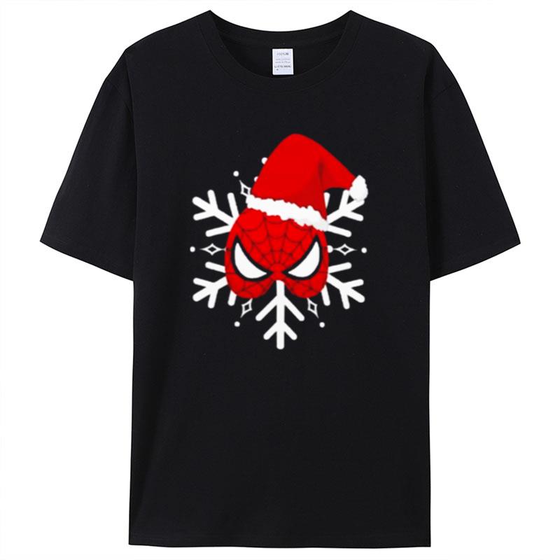 Essential Christmas Spider Santa Hat Spiderman Christmas Shirts For Women Men