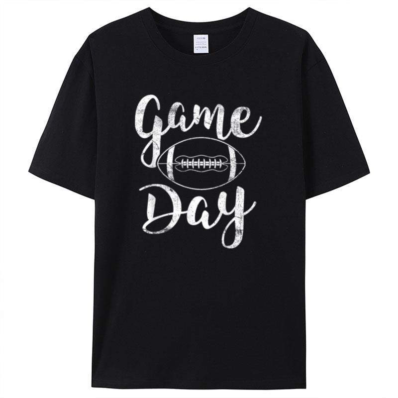 Game Day Football Cute Football Top Shirts For Women Men