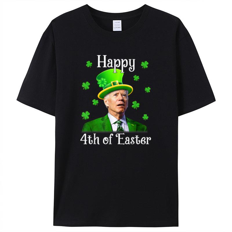 Happy 4Th Of Easter Funny Biden St Patricks Day Shirts For Women Men