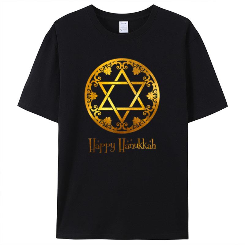 Happy Hanukkah Jewish Star Of David Shirts For Women Men