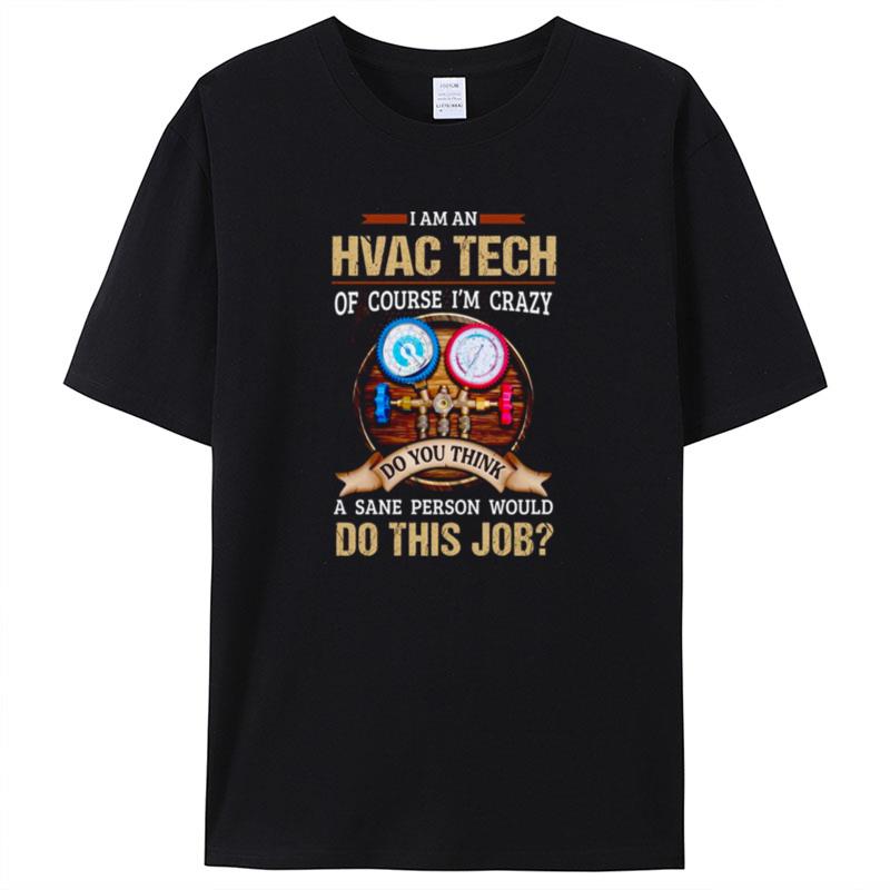 Hvac Tech Shirts For Women Men