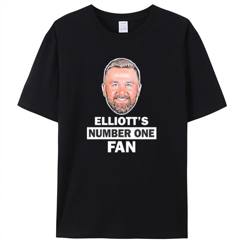 Jake Elliott Number One Fan Shirts For Women Men