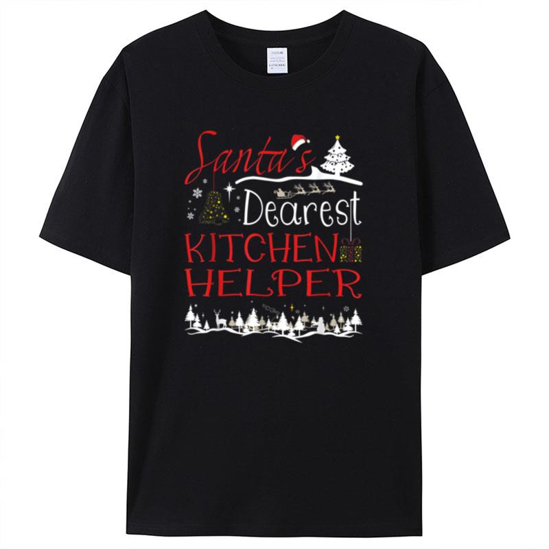 Kitchen Helper Xmas Job Cute Christmas Shirts For Women Men