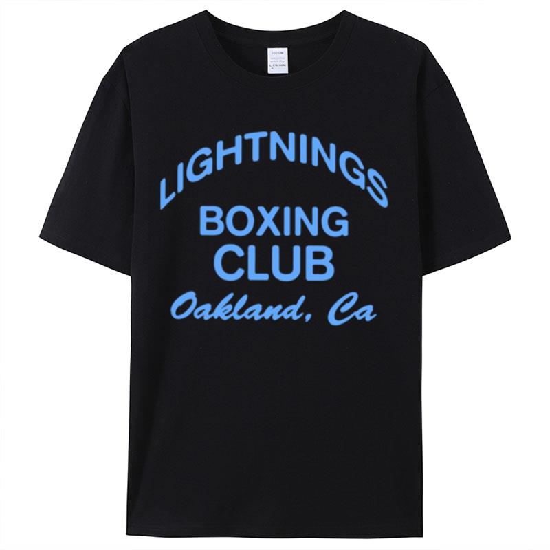 Lightning's Boxing Club Oakland Cat Shirts For Women Men