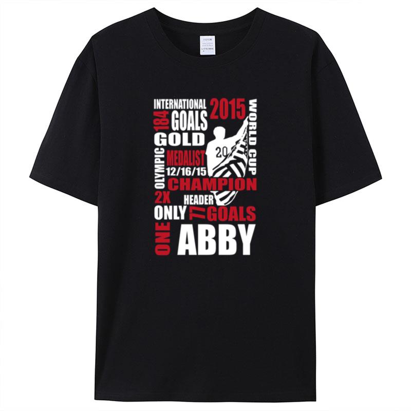 Only One Abby Quote Abby Wambach Shirts For Women Men