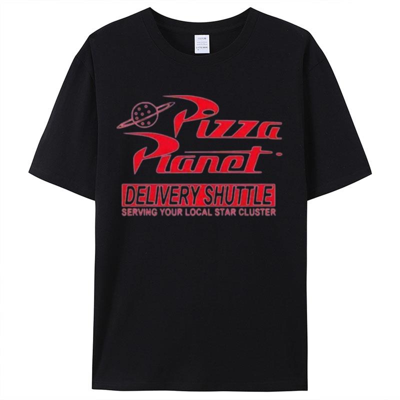 Pizza Planet Toy Story Disney Pizza Planet Disney Graphic Pizza Plane Shirts For Women Men