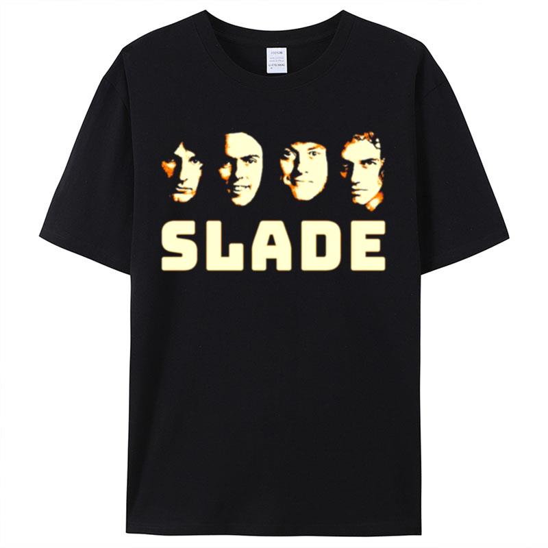 Retro 90S Rock Band Music Legend Slade Shirts For Women Men