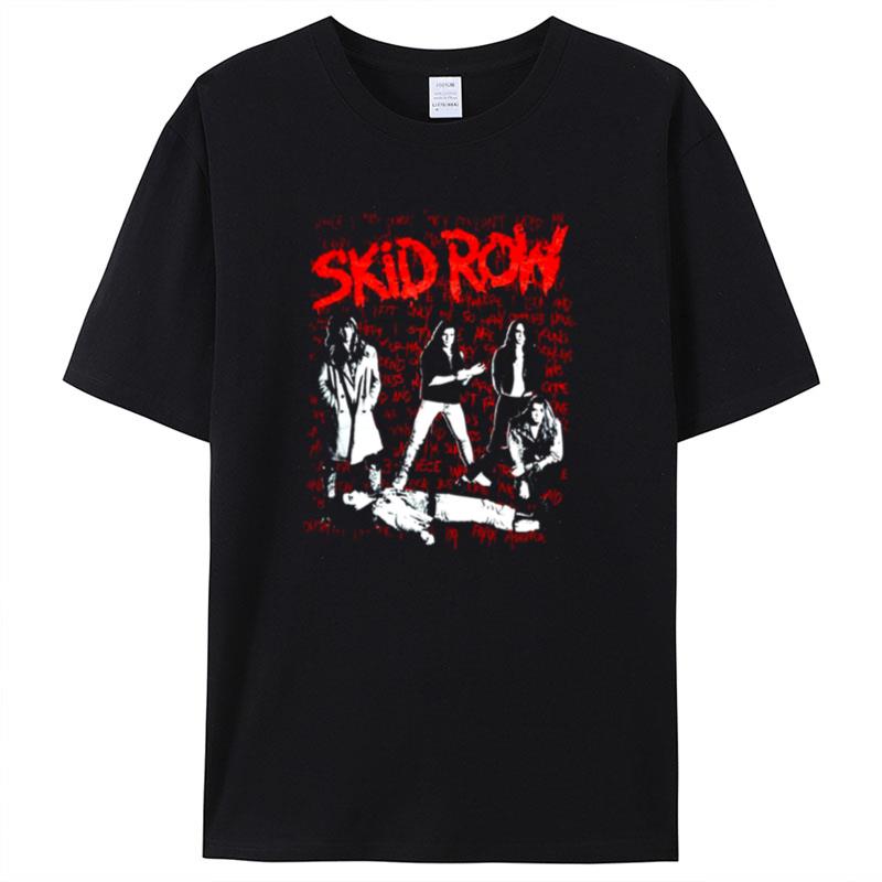 Skid Row 18 And Life Cool Rock Shirts For Women Men