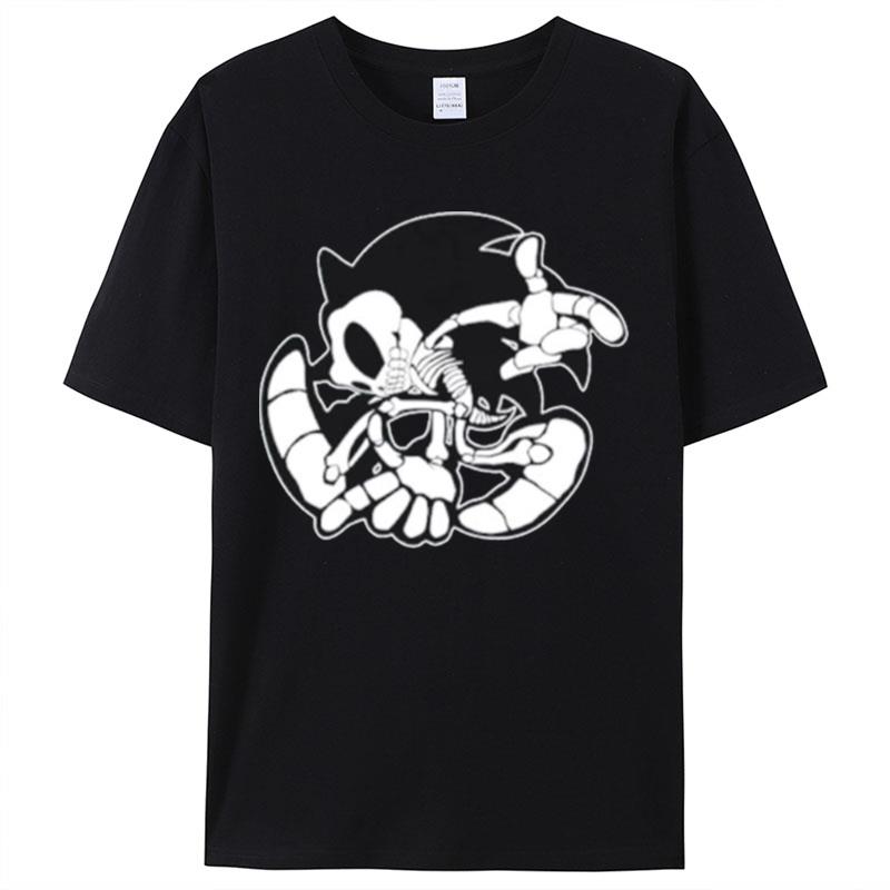 Sonic Skelehog Shirts For Women Men