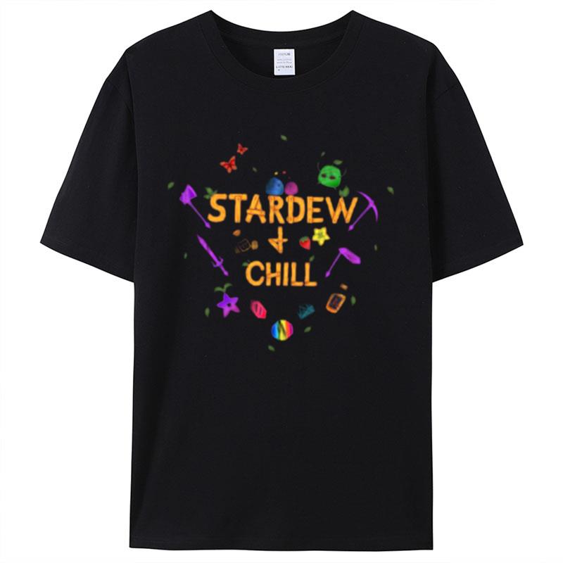 Stardew And Chill Game Shirts For Women Men