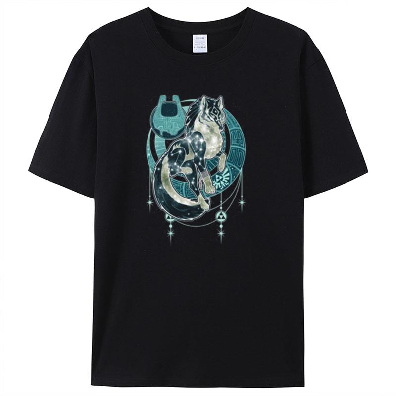 Starry Twilight Sky Astral Chain Shirts For Women Men