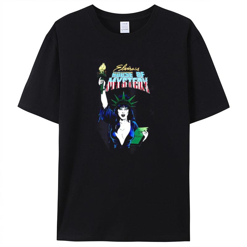 Statue Of Liberty Elvira's House Of Mystery Shirts For Women Men