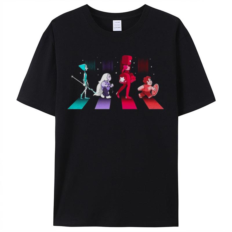 Steven Universe On The Abbey Road Shirts For Women Men